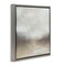 Stupell Industries Foggy Beige Landscape Framed Floater Canvas Wall Art Design by J:L Design